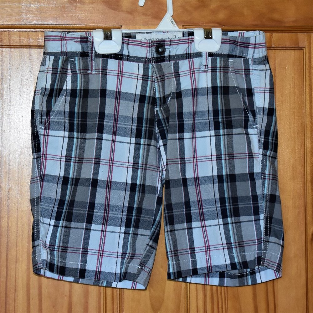 *3 for 35* Aeropostale Women's Plaid Shorts Size 0